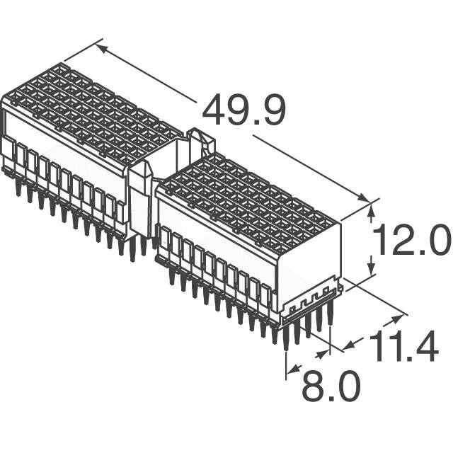 5106773-1 TE Connectivity AMP Connectors  Hard Metric Standard